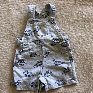 Baby Boy Dinosaur Overalls